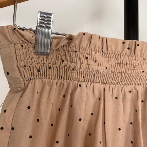 Sweet Wanderer Polka Dot Wide-Leg Pants – Size L - Picture 5 of 6